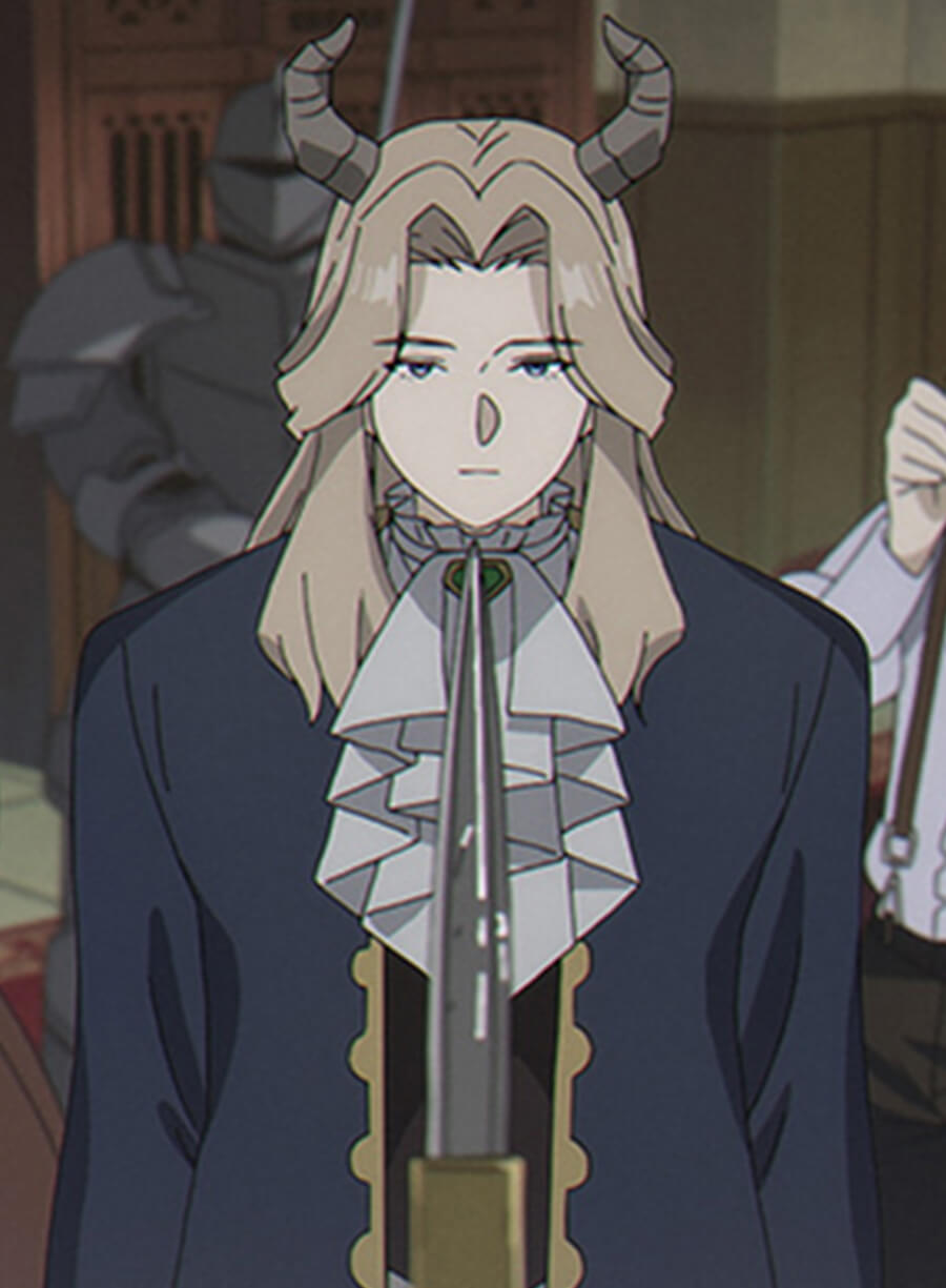 Harpoon Lugner Inspired Blue Coat - Frieren: Beyond Journey's End Style