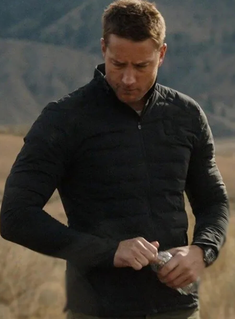 Harpoon Colter Shaw Inspired Black Cotton Fabric Cotton Jacket - Tracker Style