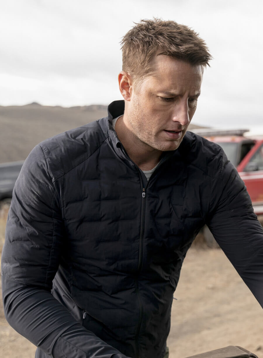 Harpoon Colter Shaw Inspired Black Cotton Fabric Cotton Jacket - Tracker Style