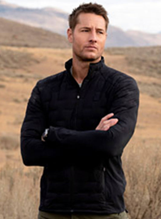 Harpoon Colter Shaw Inspired Black Cotton Fabric Cotton Jacket - Tracker Style