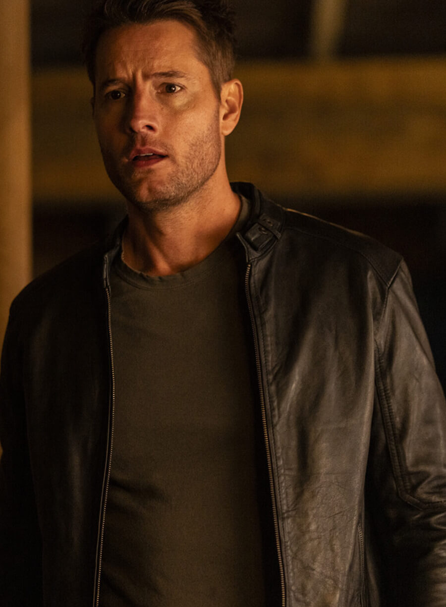 Harpoon Colter Shaw Inspired Black Real Leather Leather Jacket - Tracker Style