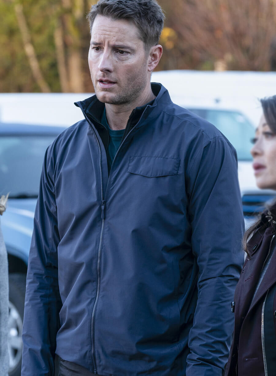Harpoon Colter Shaw Inspired Black Fabric Leather Jacket - Tracker Style