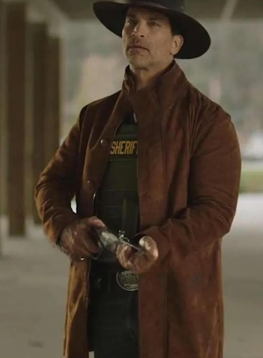 Harpoon Johnathon Schaech Inspired Brown Leather Jacket - Blue Ridge Style