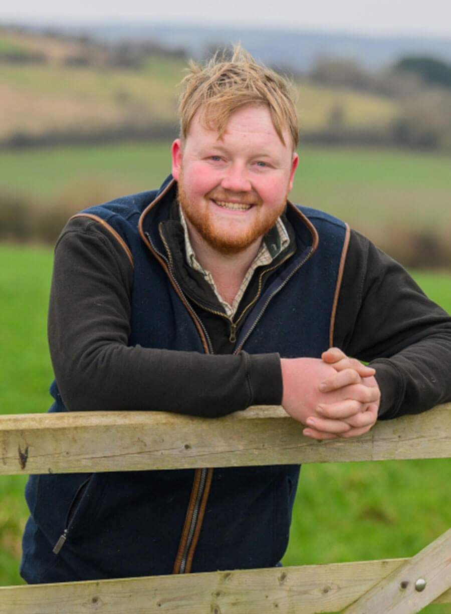 Harpoon Kaleb Cooper Inspired Blue Wool Jacket - Clarkson's Farm Tv Series Style
