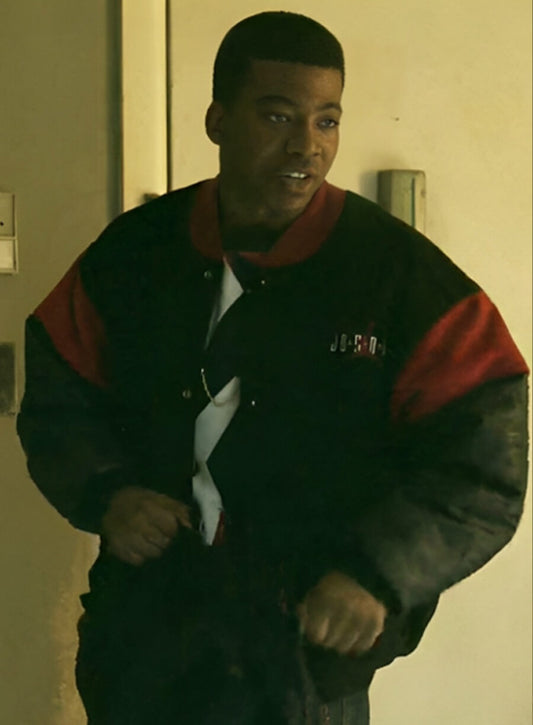 Harpoon Kanan Stark Inspired Black Bomber Jacket - Power Book Iii: Raising Kanan Style