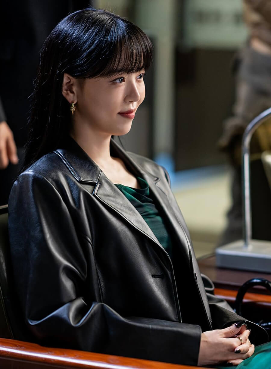 Harpoon Kang Sang -woong Inspired Black Coat - Cashero 2025 Style
