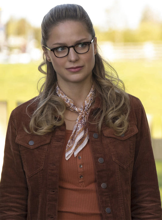 Harpoon Dara Danvers Inspired Brown Leather Jacket - The Flash Style
