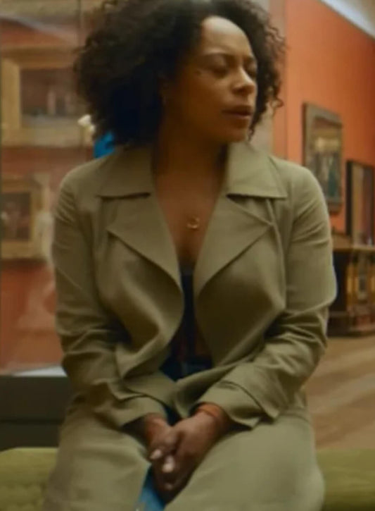 Harpoon Kat donavan Inspired Beige Coat - Missing You 2025 Style
