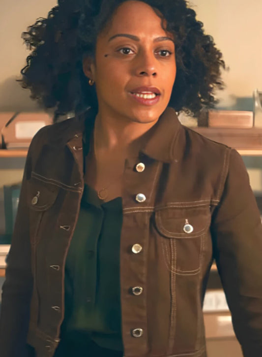 Harpoon Kat Donovan Inspired Brown Leather Jacket - Missing You 2025 Style