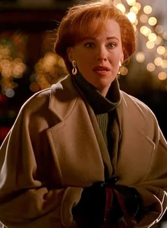 Harpoon Kate McCallister Inspired White Coat - Home Alone Style