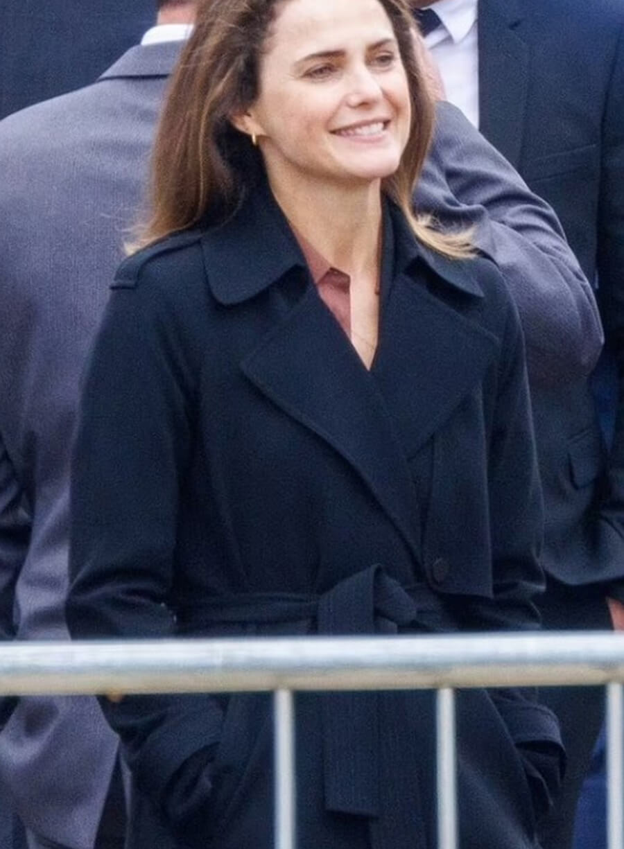 Harpoon Kate Wyler The Diplomat Inspired Black Coat