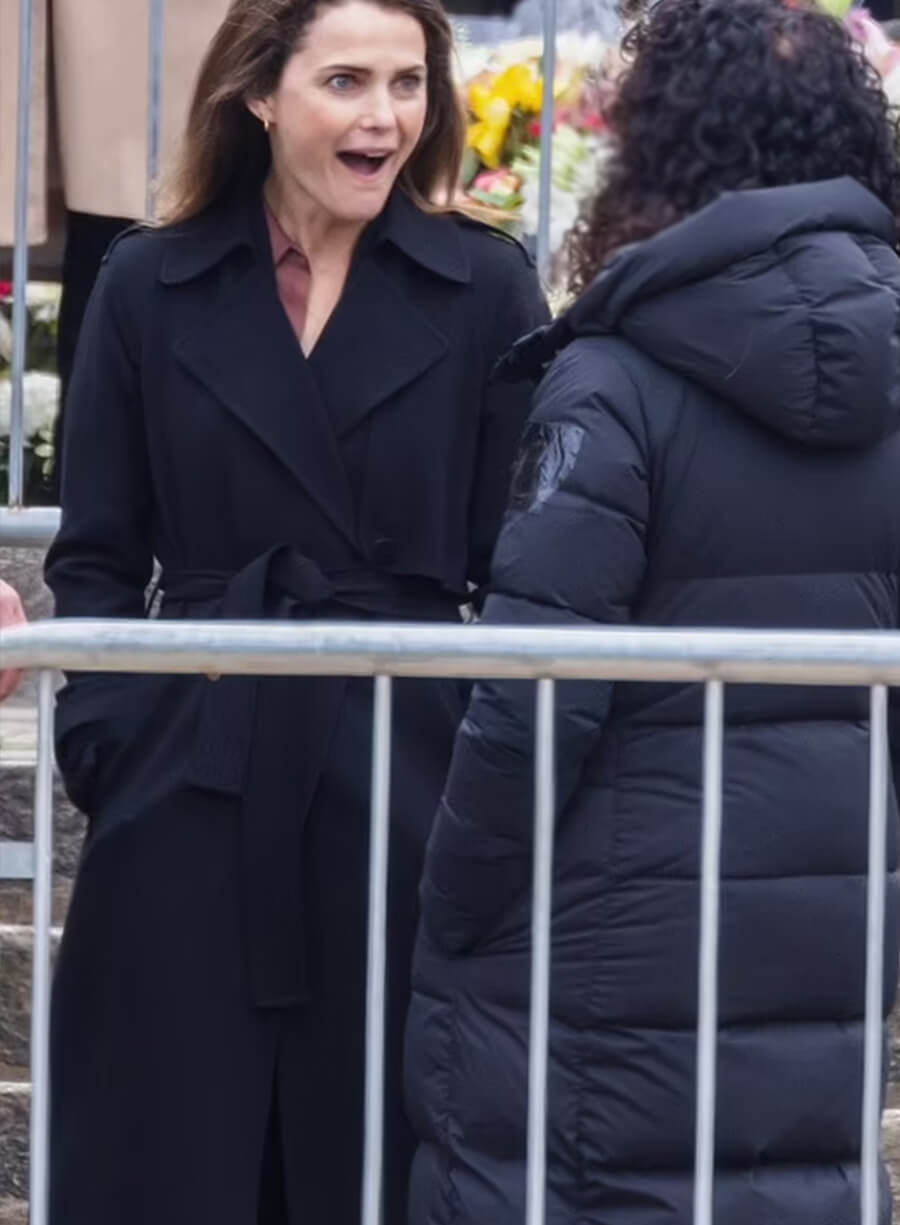 Harpoon Kate Wyler The Diplomat Inspired Black Coat