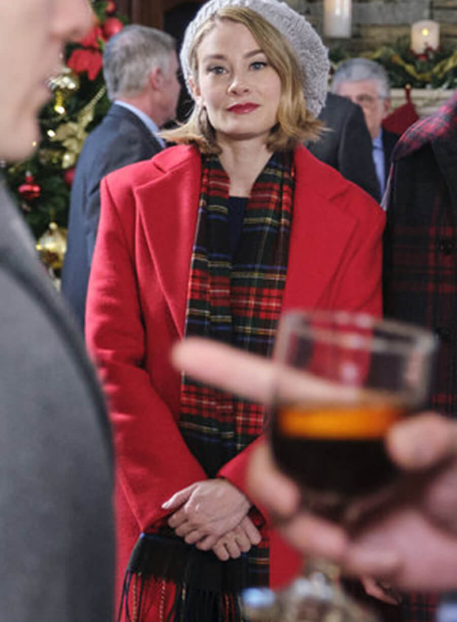 Harpoon Kathrine Inspired Red Coat - Ghosts Of Christmas Always 2022 Style