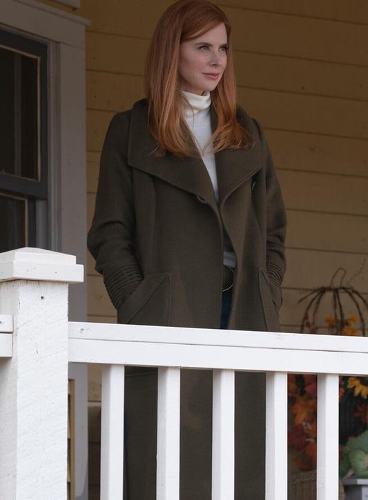 Harpoon Katherine Walter Inspired Green Wool Fabric Coat - My Life with the Walter Boys Style