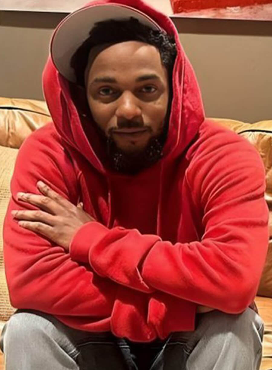 Harpoon Kendrick Lamar Pullover Hoodie Inspired Red Hooded Jacket