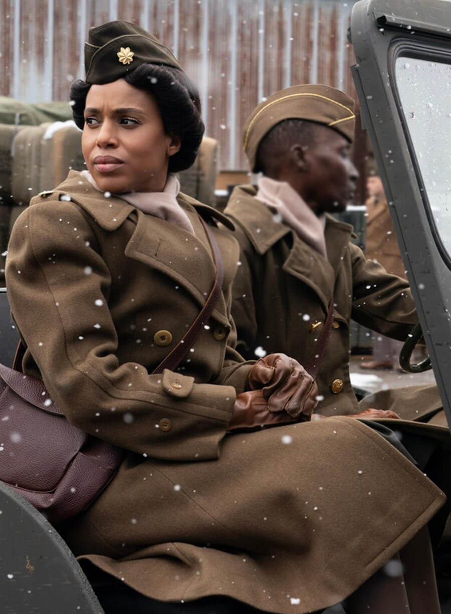 Harpoon Major Charity Adams Inspired Brown Coat - The Six Triple Eight 2024 Style