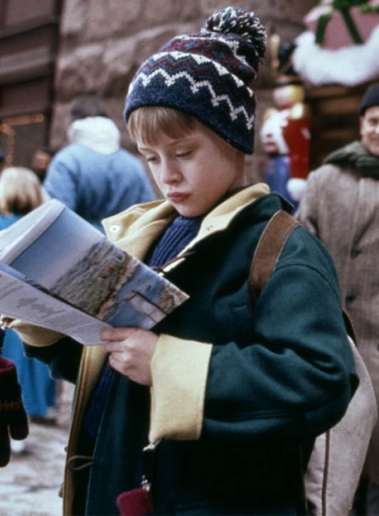 Harpoon Kevin McCallister Inspired Blue Hooded Jacket - Home Alone 2: Lost in New York Style