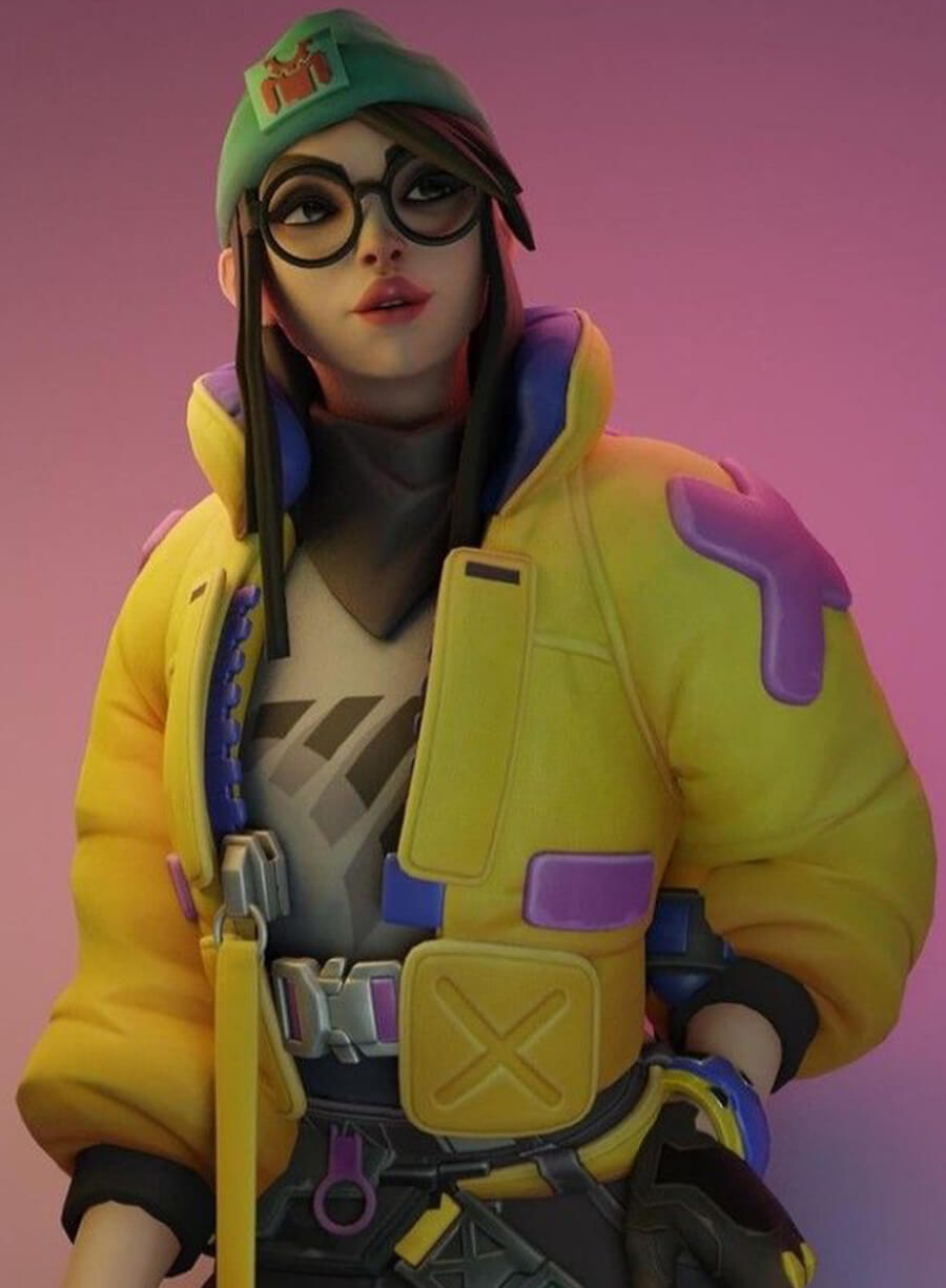 Harpoon Killjoy Agent Yellow Inspired Yellow Leather Jacket