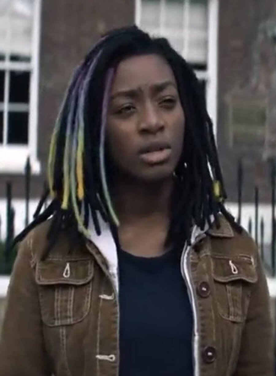 Harpoon Kirby Howell-Baptiste Inspired Brown Leather Jacket - The Sandman Style