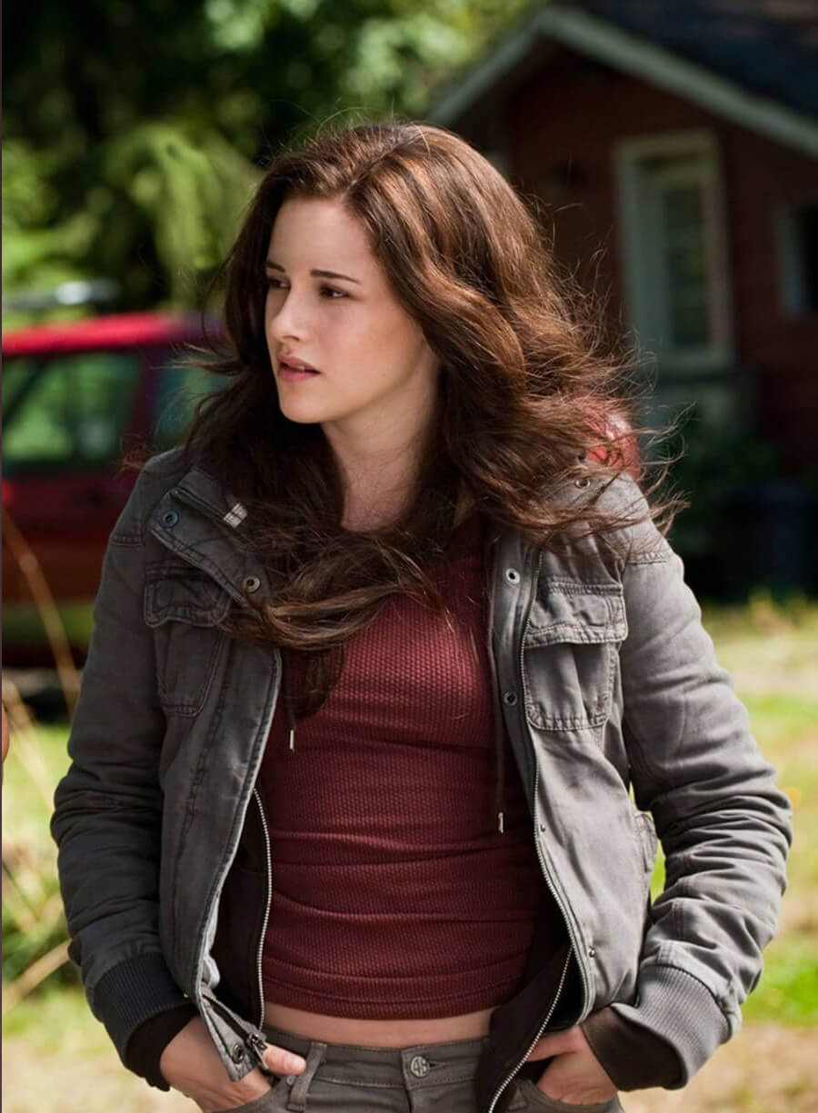 Harpoon Bella Swan Inspired Blue Denim Fabric Denim Jacket - The Twilight Saga New Moon Style