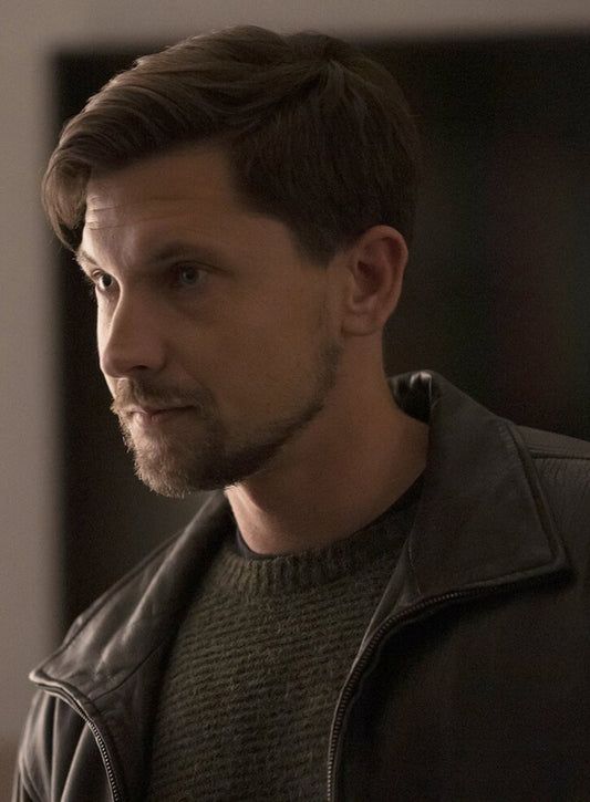 Harpoon Eric Knight Inspired Black Leather Jacket - Accused 2023 Style