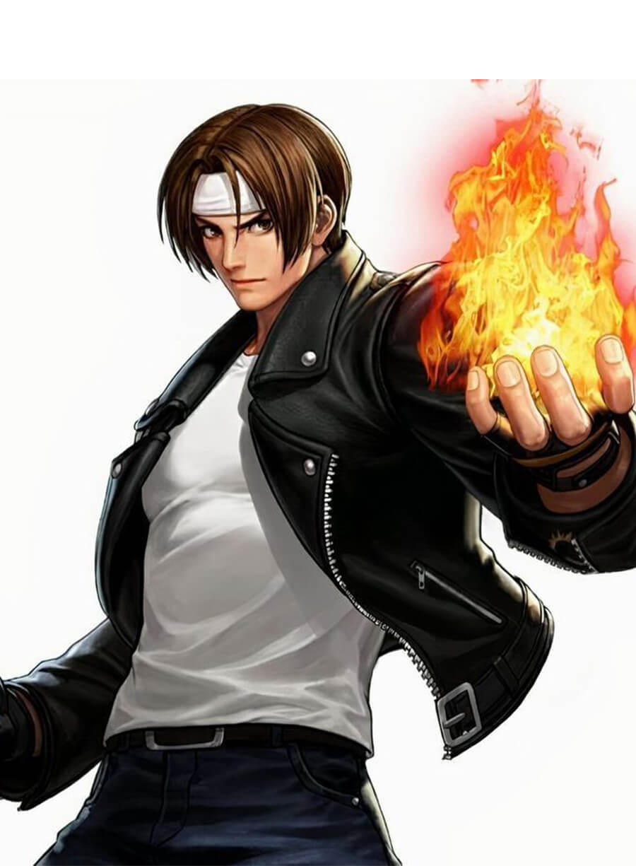 Harpoon Terry Bogard Inspired Black Biker Jacket - The King of Fighters 94 Style