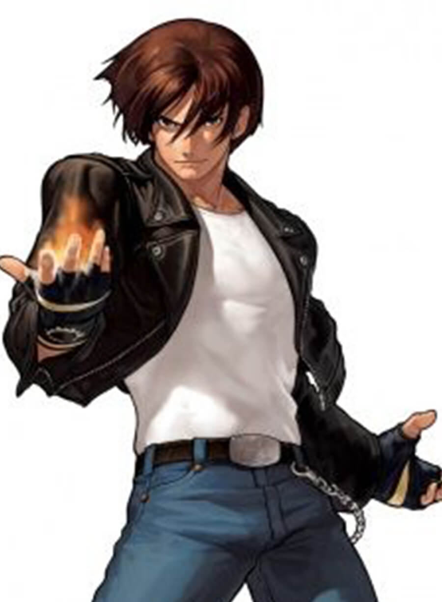 Harpoon Terry Bogard Inspired Black Biker Jacket - The King of Fighters 94 Style