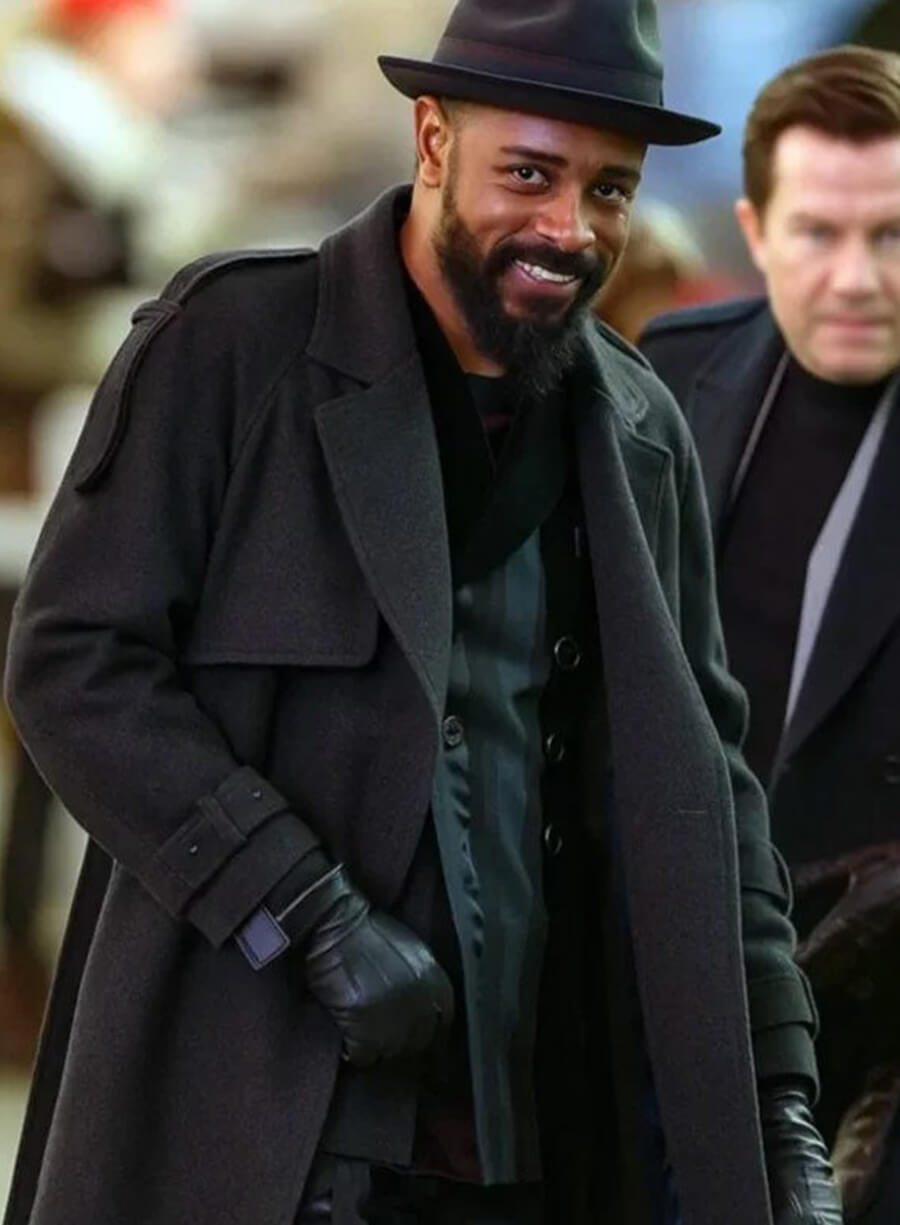 Harpoon Grofield Inspired Black Coat - Play Dirty 2025 Style