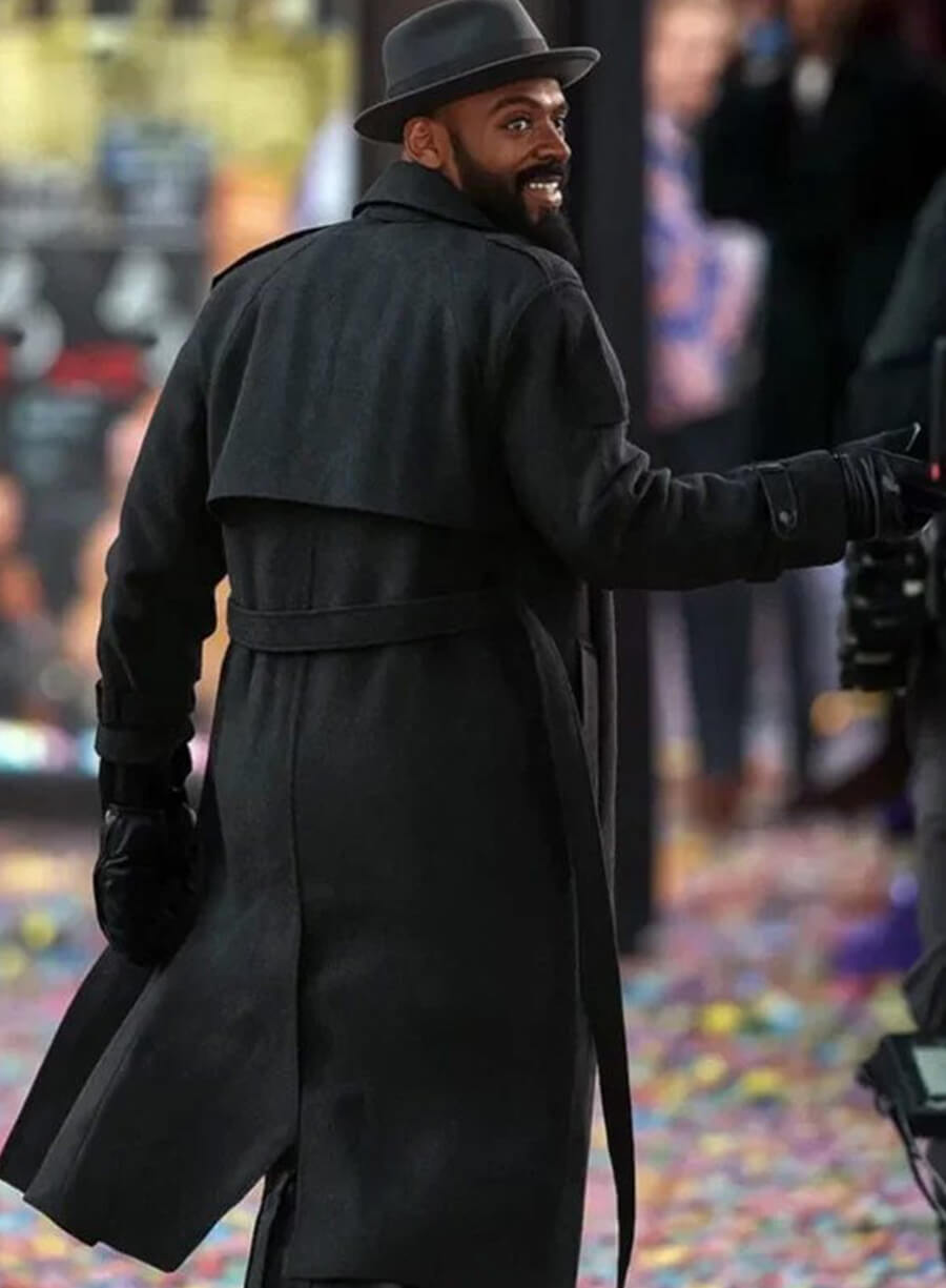Harpoon Grofield Inspired Black Coat - Play Dirty 2025 Style