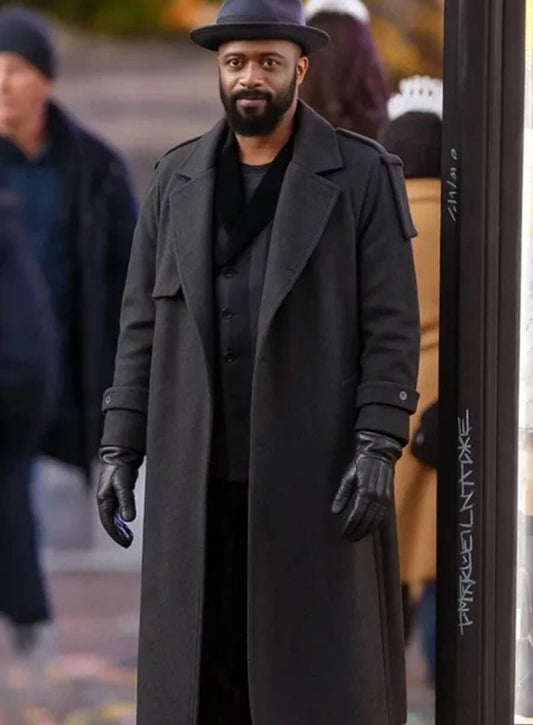 Harpoon Grofield Inspired Black Coat - Play Dirty 2025 Style