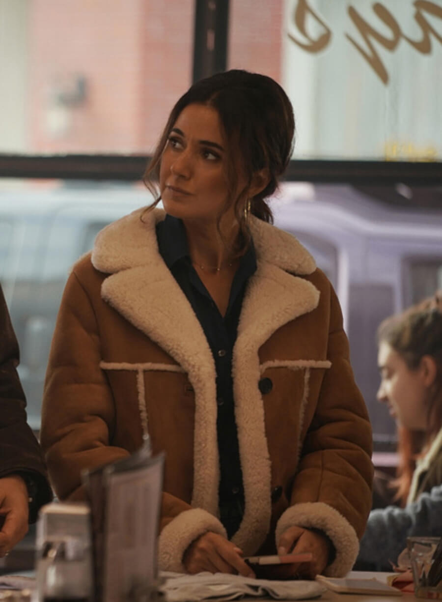 Harpoon Lana Lang Inspired Brown Coat - Superman & Lois Style