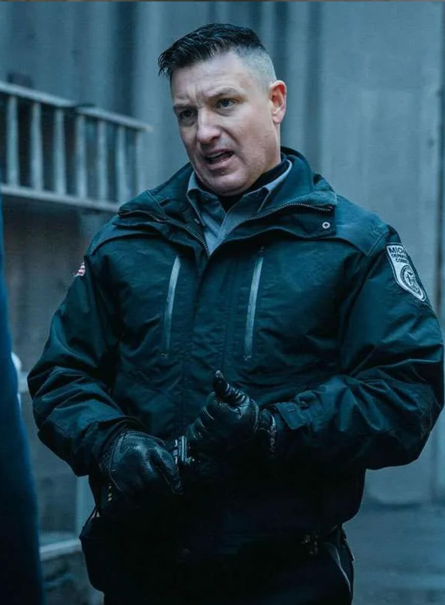 Harpoon Carney Inspired Black Leather Jacket