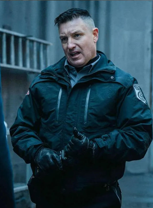 Harpoon Carney Inspired Black Leather Jacket