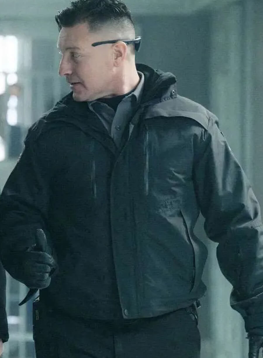 Harpoon Carney Inspired Black Leather Jacket