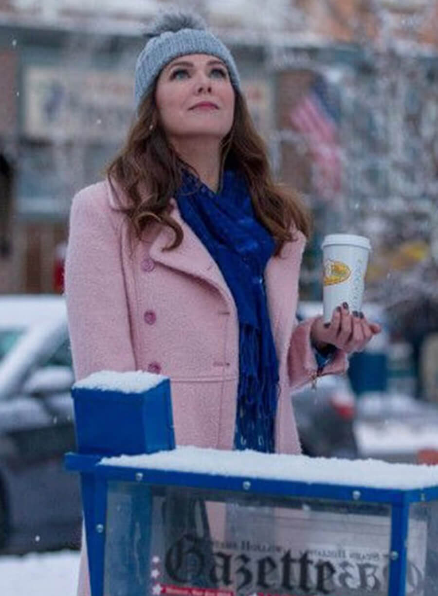 Harpoon Lorelai Gilmore Inspired Pink Coat - Gilmore Girls Style