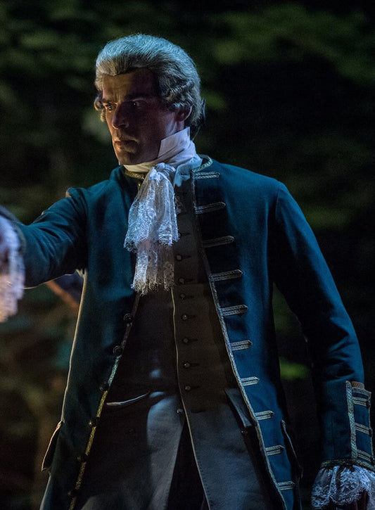Harpoon Le Comte St. Germain Inspired Blue Coat - Outlander Style