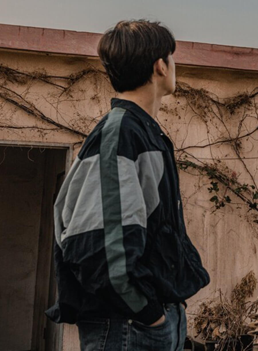 Harpoon Lee Eun-Hyuk Inspired Multicolor Leather Jacket - Sweet Home S03 Style