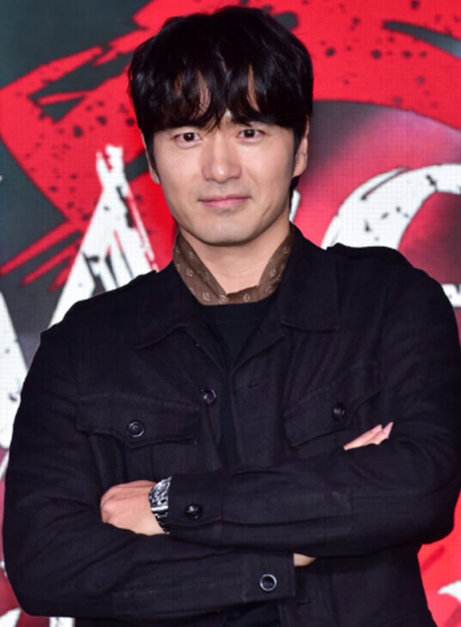 Harpoon Lee Jin-wook Inspired Black Leather Jacket - Sweet Home Premiere Style