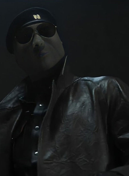 Harpoon Evan McCone (Chief Hunter) Inspired Brown Coat - The Running Man 2025 Style
