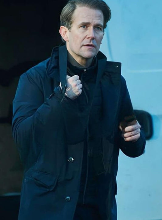 Harpoon Leif Hansen Inspired Blue Cotton Jacket - Gangs of London Style
