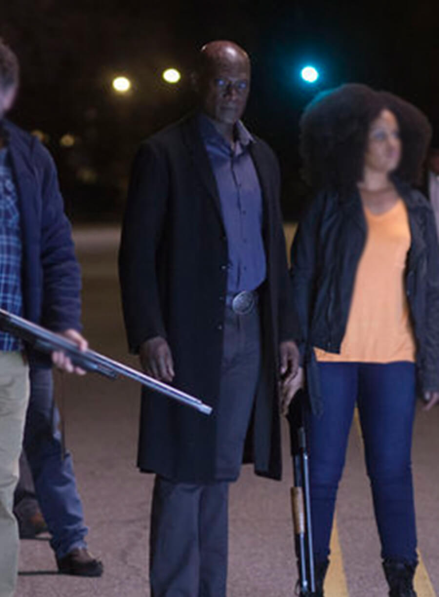 Harpoon Lemuel Bridger Inspired Black Suiting Fabric Coat - Midnight Texas Style