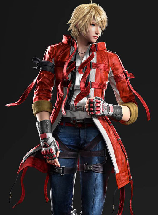 Harpoon Leo Kliesen Inspired Red Coat - Tekken 8 Style