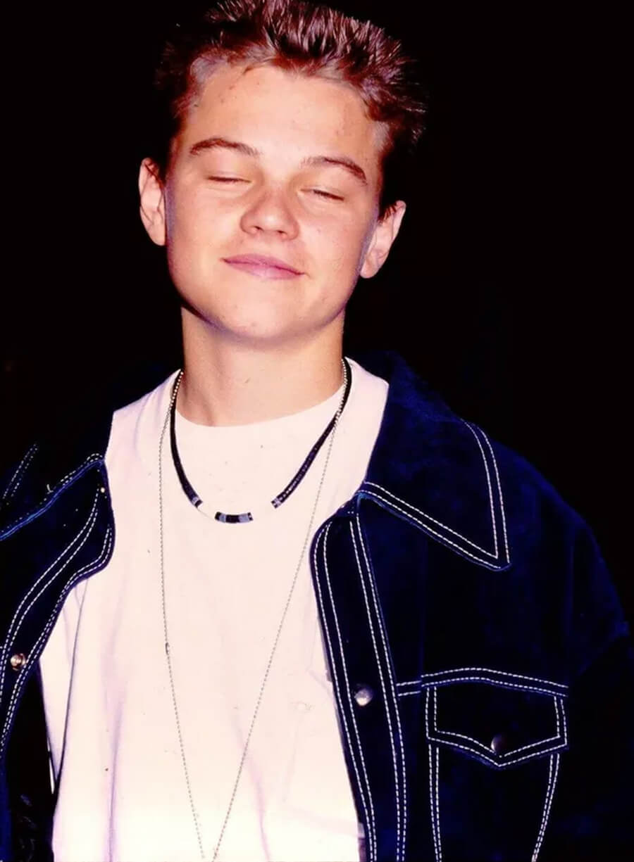 Harpoon Leonardo DiCaprio Inspired Blue Leather Jacket