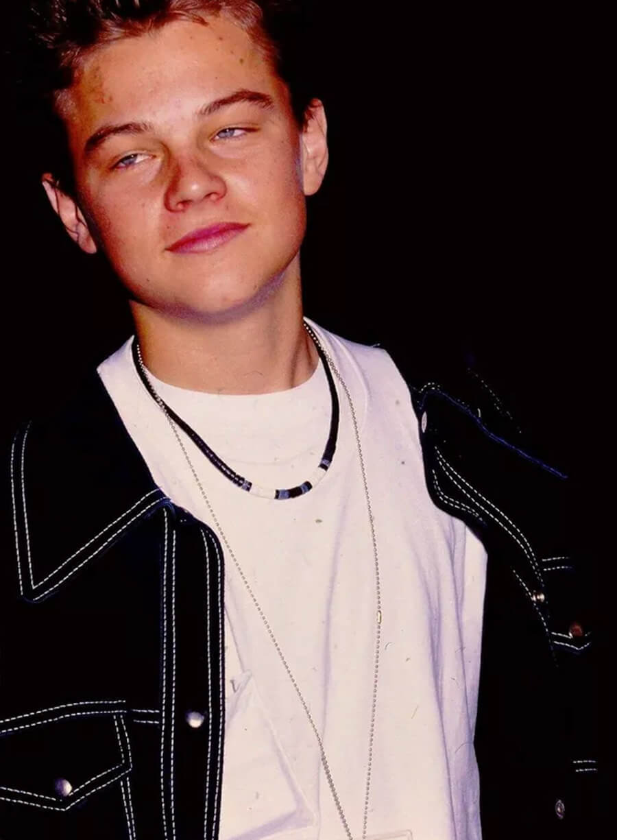 Harpoon Leonardo DiCaprio Inspired Blue Leather Jacket