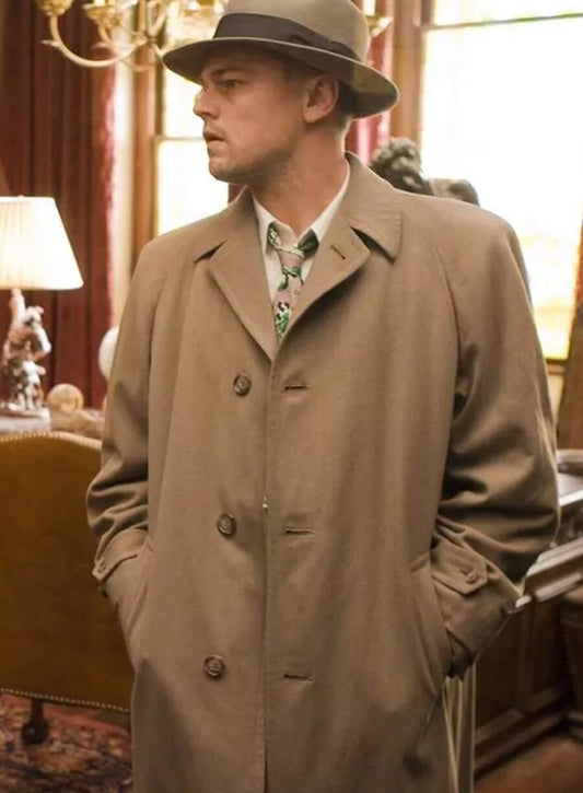 Harpoon Teddy Daniels Inspired Brown Coat - Shutter Island Style