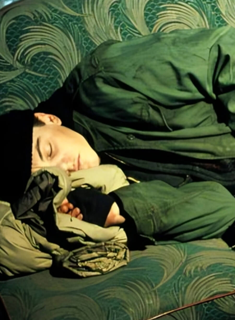 Harpoon Leonardo DiCaprio Inspired Green Cotton Fabric Cotton Jacket - The Basketball Diaries Style