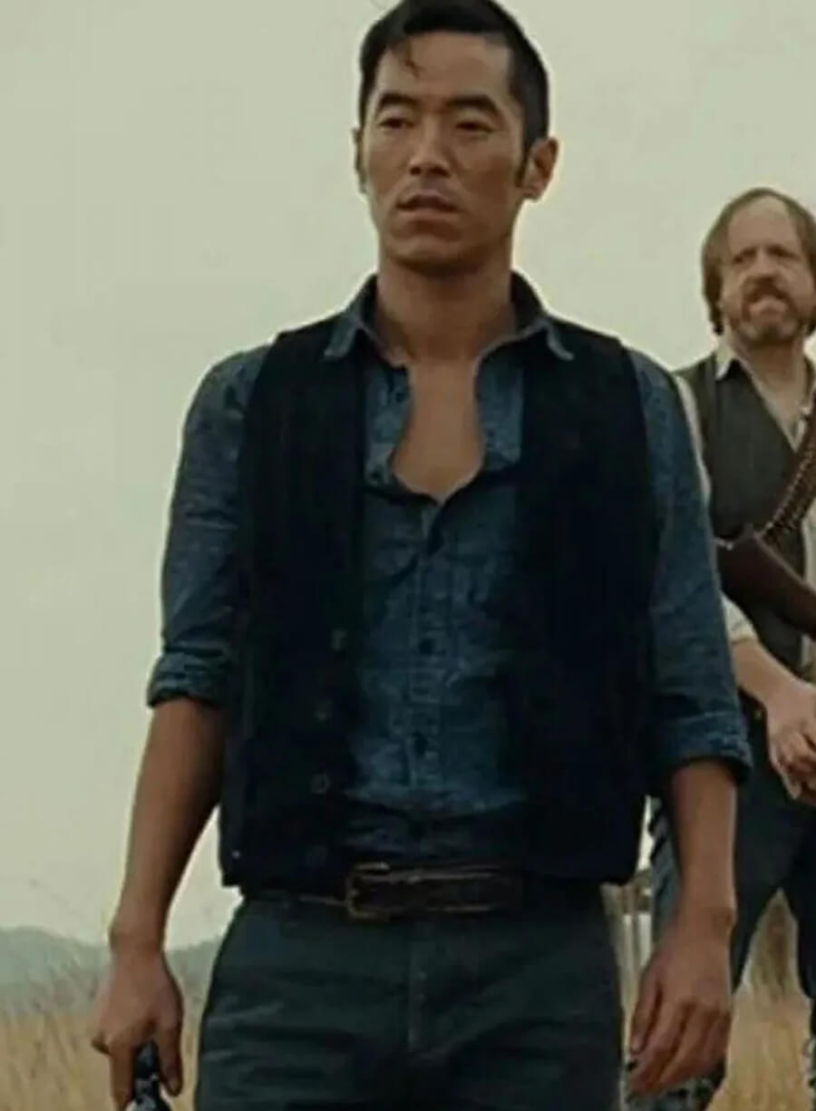 Harpoon Ashley Stubbs Inspired Black Leather Jacket - Westworld Tv Series Style