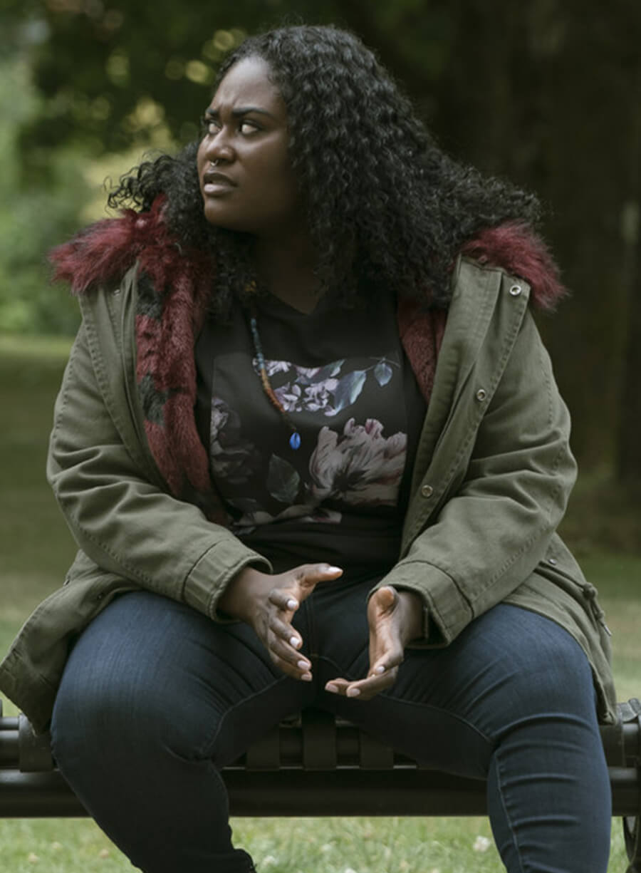 Harpoon Leota Adebayo Inspired Green Leather Jacket - Peacemaker Style