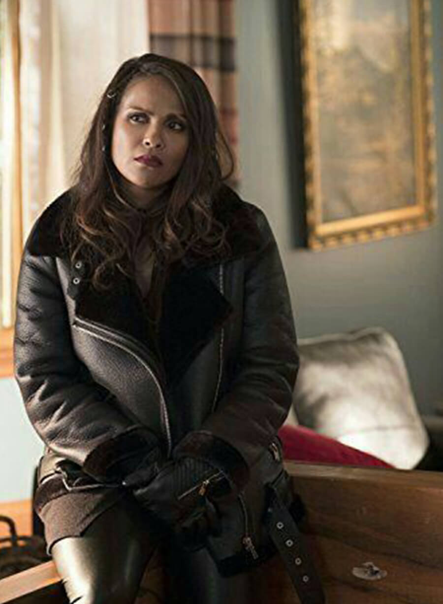 Harpoon Mazikeen Inspired Black Leather Jacket - Lucifer S03 Style