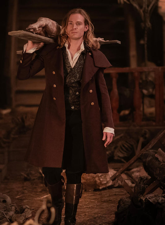 Harpoon Lestat de Lioncourt Inspired Brown Coat - Interview With The Vampire Style